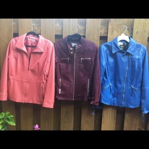 Three Leather Jackets . Bought for 125-175 each .